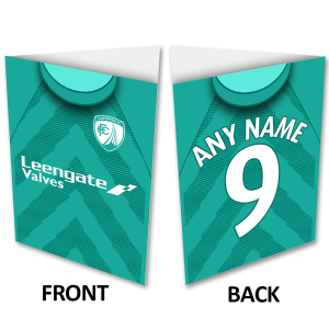 Personalised Greeting Card Chesterfield FC Away Kit 2022 Name & Number