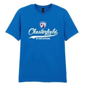 Personalised Adult Blue T-Shirt Established 1866 Retro