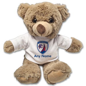 Teddy Bear Chesterfield FC Personalised Crest