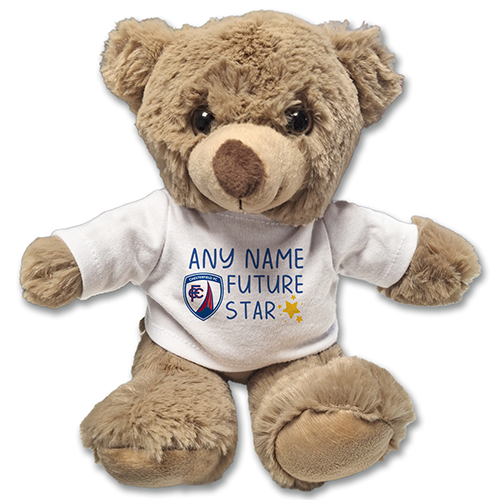 Teddy Bear Chesterfield FC Personalised Future Star