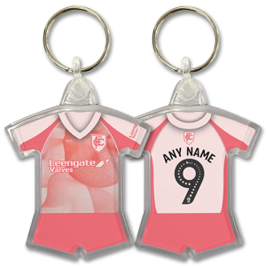 Personalised Shirt Keyring Chesterfield FC Away Shirt 2025/26