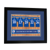 Personalised Framed Print Chesterfield FC Changing Room 2025-26