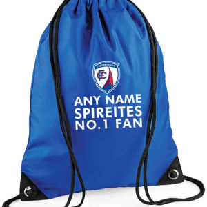 Personalised Gym Bag Chesterfield FC Number One Fan