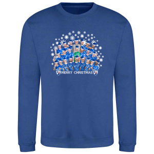 Chesterfield FC Personalised Christmas Jumper Kids