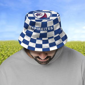 Chesterfield FC Personalised Bucket Hat Checkerboard