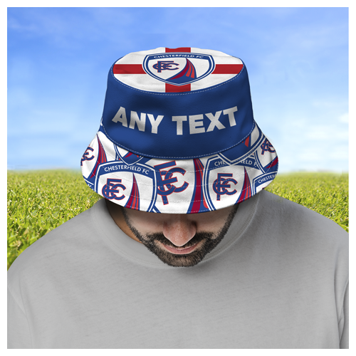 Chesterfield FC Personalised Bucket Hat St Georges Cross - Image 2