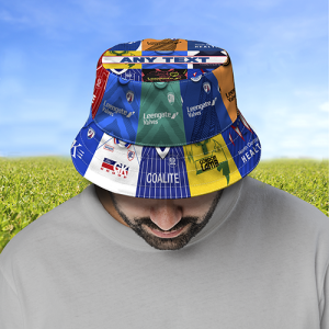 Alternative view of Chesterfield FC Personalised Bucket Hat Retro Shirts