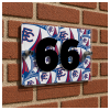 Chesterfield FC Personalised House Number Plaque Crest Mash
