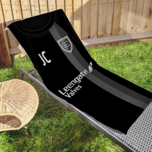 Alternative view of Personalised Beach Towel Chesterfield FC Away Shirt 2026/27