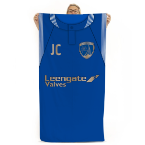 Personalised Beach Towel Chesterfield FC Home Shirt 2026/27