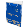 Personalised Happy Birthday Greeting Card Chesterfield FC Home Kit 2026/27 Any Name