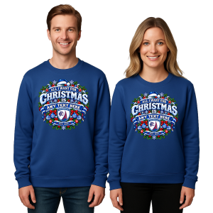 Chesterfield FC Personalised Christmas Jumper Adult All I Want For Christmas Is